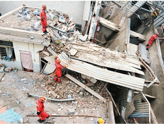 山米乐西太原民房倒塌事故已致3人死亡 搜救仍进行中