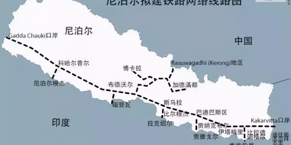 中国和尼泊尔将互米乐通铁路终于可以通过铁路去尼泊尔了